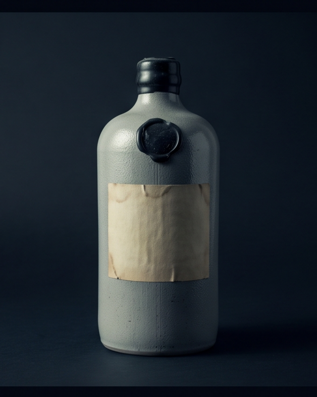 Van Duren 1955, Oude genever, original salt glazed crock