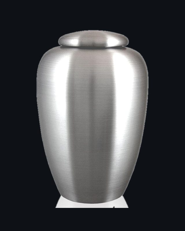 Classic Design Large Pewter Memorial Urns For Ashes