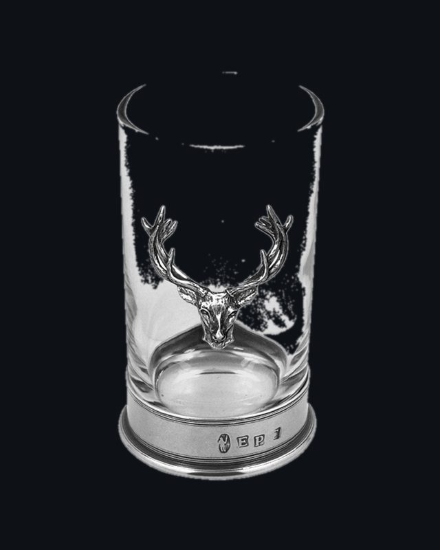 8oz Stag Head Highball Spirits Glass