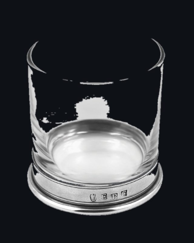 English Pewter 11oz Vogue Whisky Glass Tumbler
